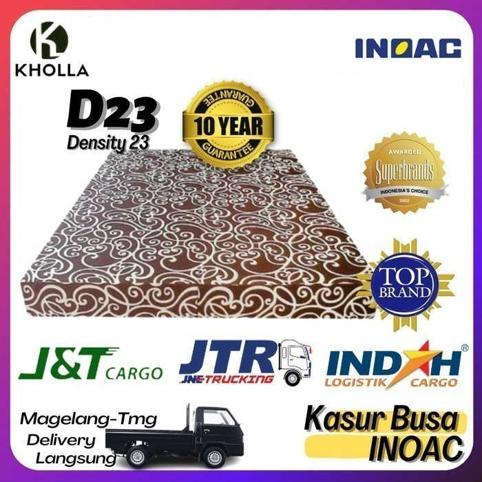 Kasur Busa Inoac No Kempes Garansi 10Th size 160x200x20 cm