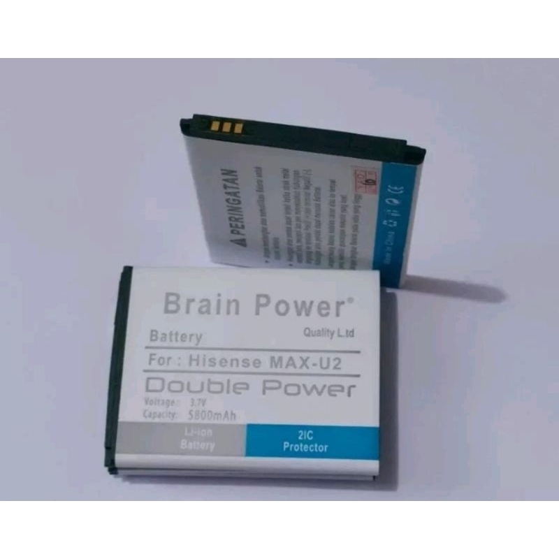 Batre Baterai Bt HP Andromax E2 Plus / U2 / Qi / E2+ B16C2G iC Double Power Battery HP