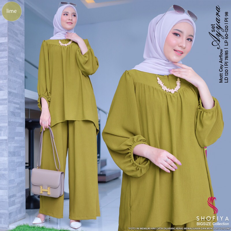 AYYARA SET SHOFIYA BIG SIZE / ORIGINAL SHOFIYA / SHOFIYA JUMBO