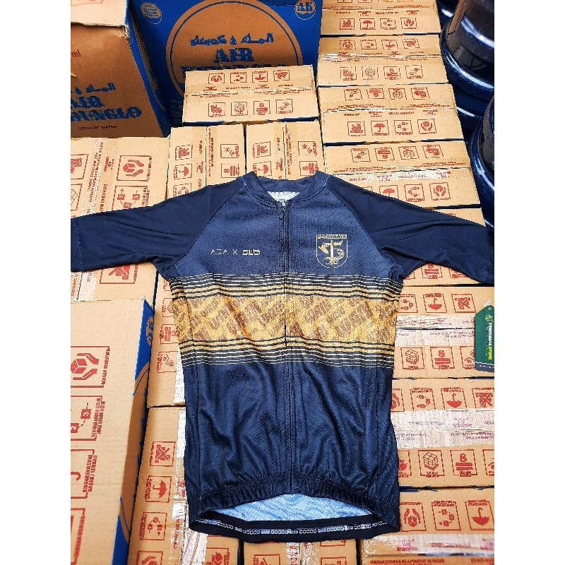 Jersey Sepeda SUB Jersey x AZA Wani Colour Abu Emas