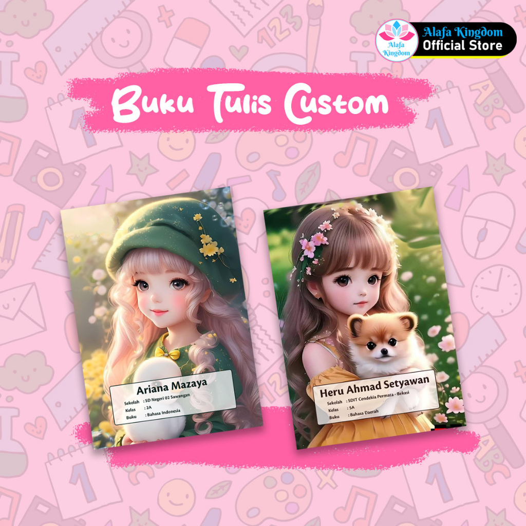 

Alafakingdom - Buku Tulis Sekolah Custom 11-20