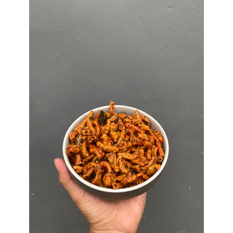 

KRIPIK USUS PEDAS JERUK CIKRUH 1KG