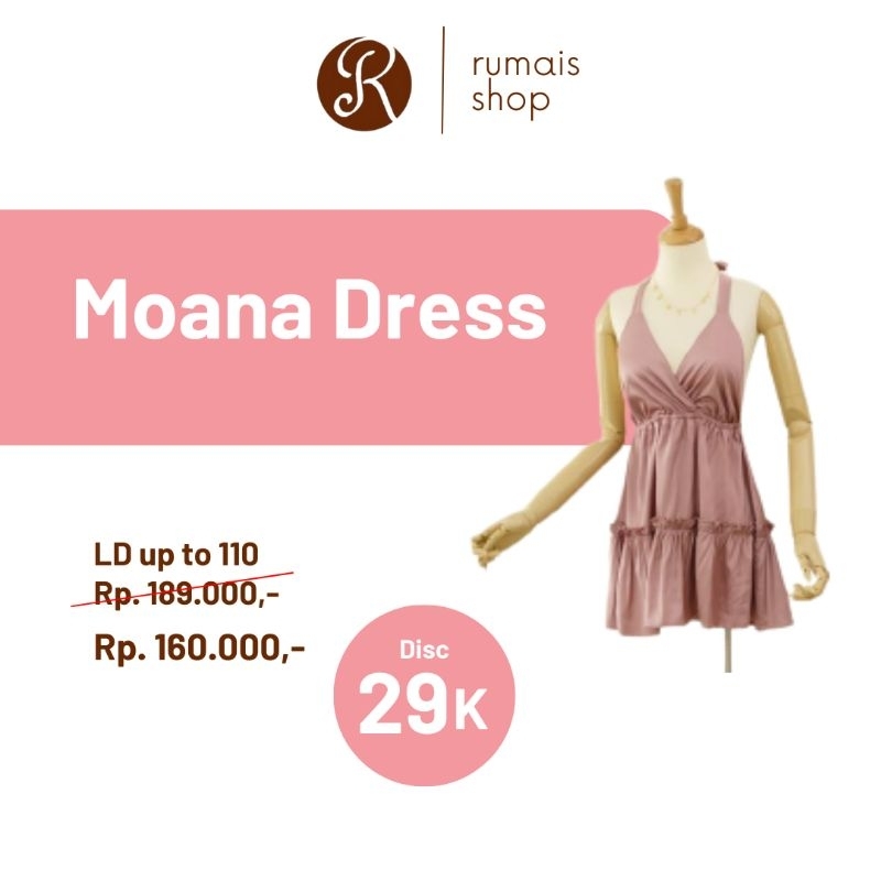 SAFIYYA SYARI Moana Dress - Camelia by Safiyya Syari