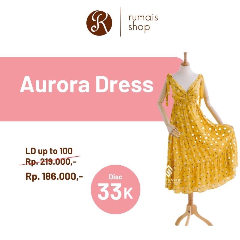 SAFIYYA SYARI | Aurora Dress - Yellow by Safiyya Syari