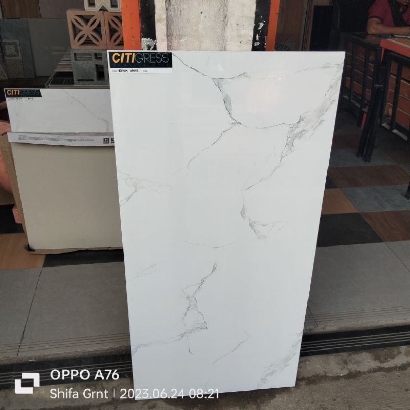 Granit lantai 60x120.Keros White/CitiGress kw1