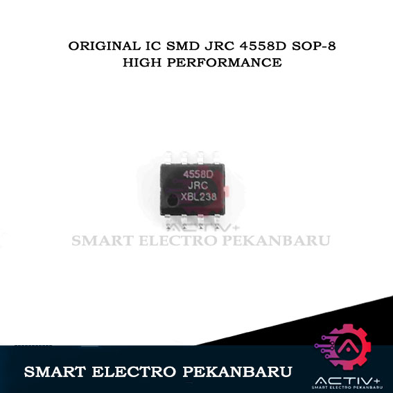 ORIGINAL IC SMD JRC4558 SOP-8 ASLI JRC 4558D 4558 SMD SOP-8 4558 D NJM JRC 4558 NJM4558 JRC4558D NJM