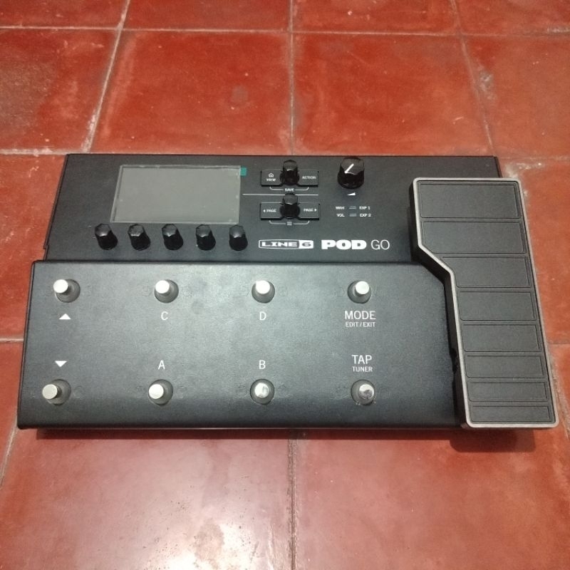Multi Efek Gitar Yamaha Line 6 POD GO Guitar Multi-Effect
