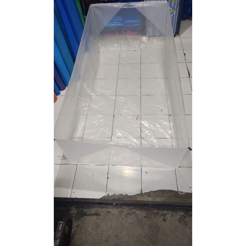 KOLAM IKAN TRANSPARAN TEBAL 0.15mm