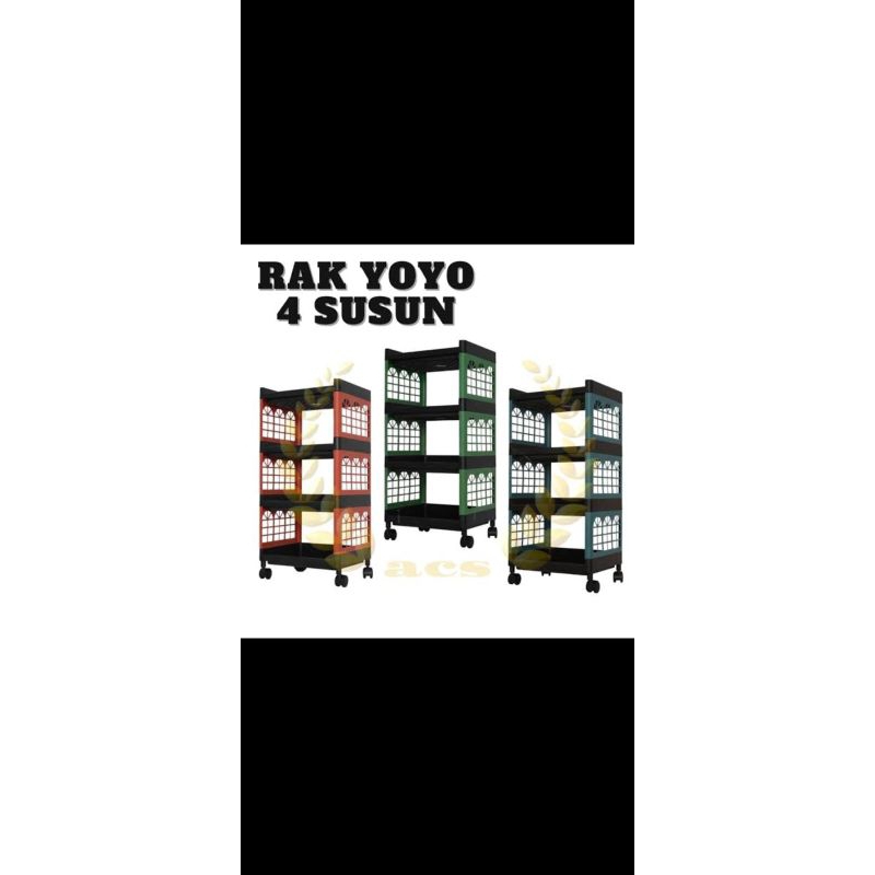 RAK YOYO 4 SUSUN