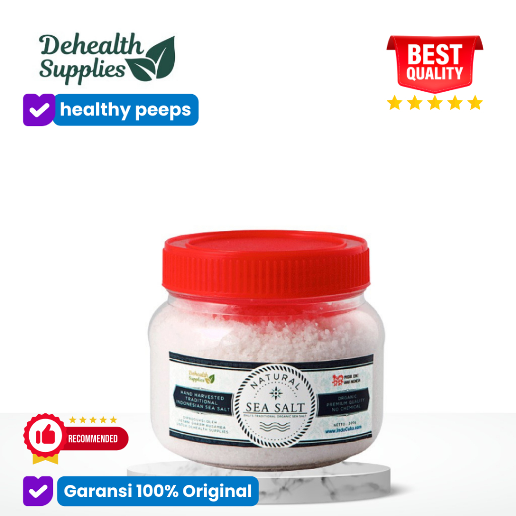 

Dehealth supplies garam kusamba & Lingkar organik natural sea salt - garam laut original murni - garam diet sehat - seasalt