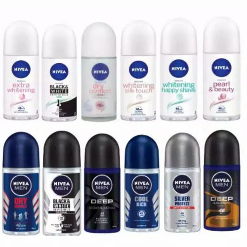 Free Nivea Deodorant Roll On 25ML (Rendom)