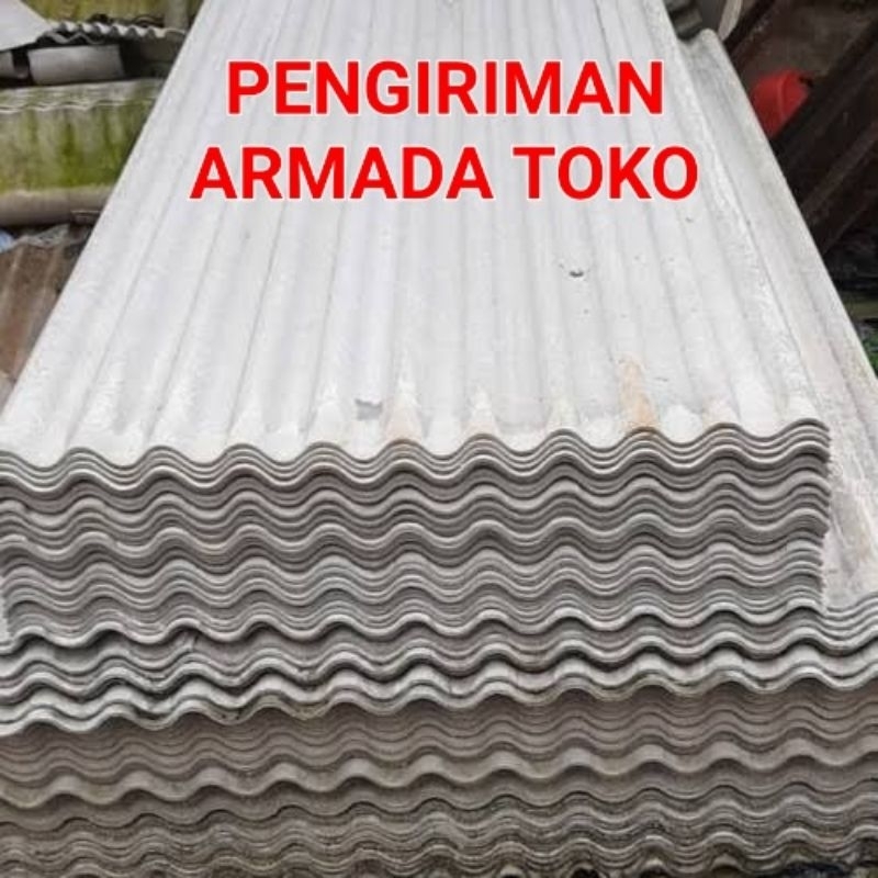 ASBES ATAP GELOMBANG & Nok asbes