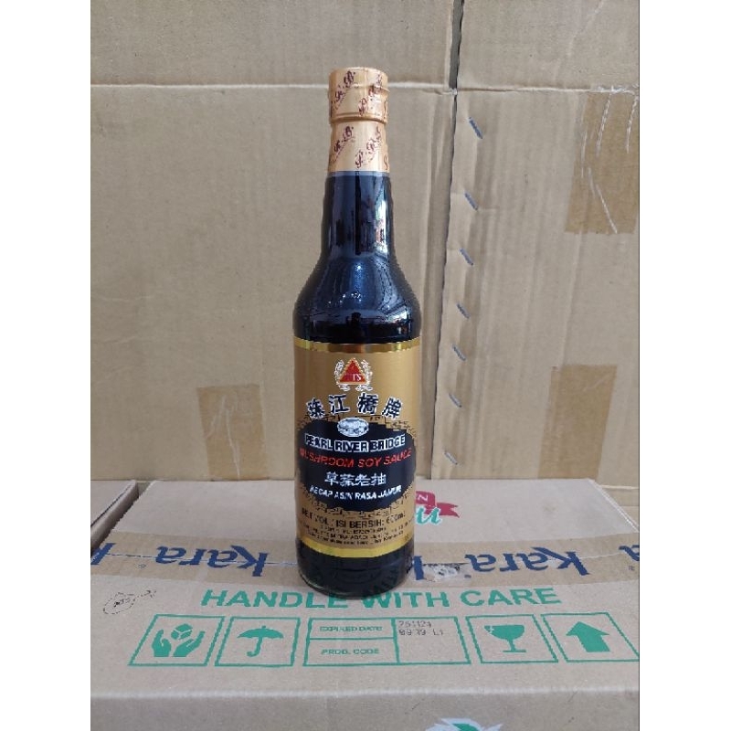 

Mashroom soy sauce 600ml Kecap Asin rasa jamur