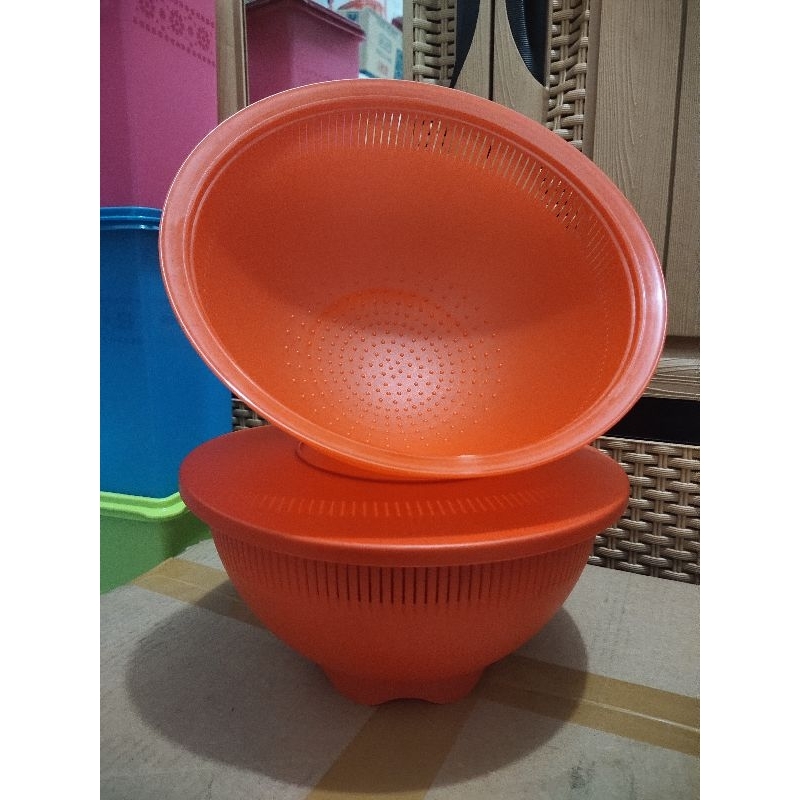 Colander Tempat Cuci Beras Tupperware