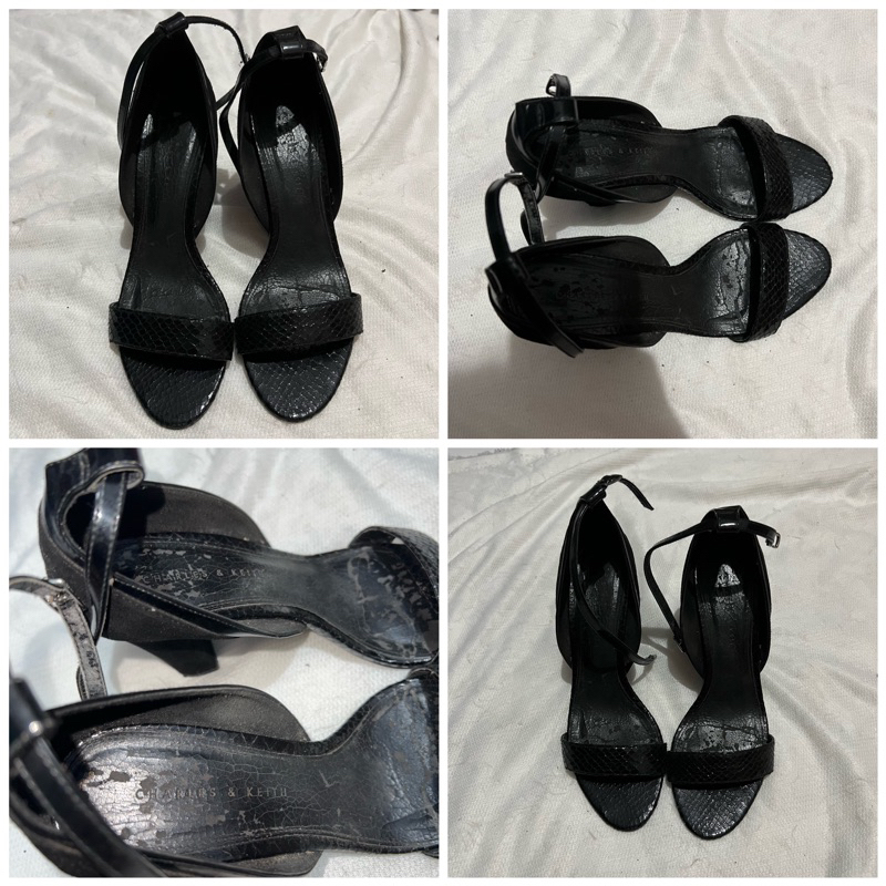 CHARLES & KEITH HEELS ORIGINAL SIZE 36 PRELOVED