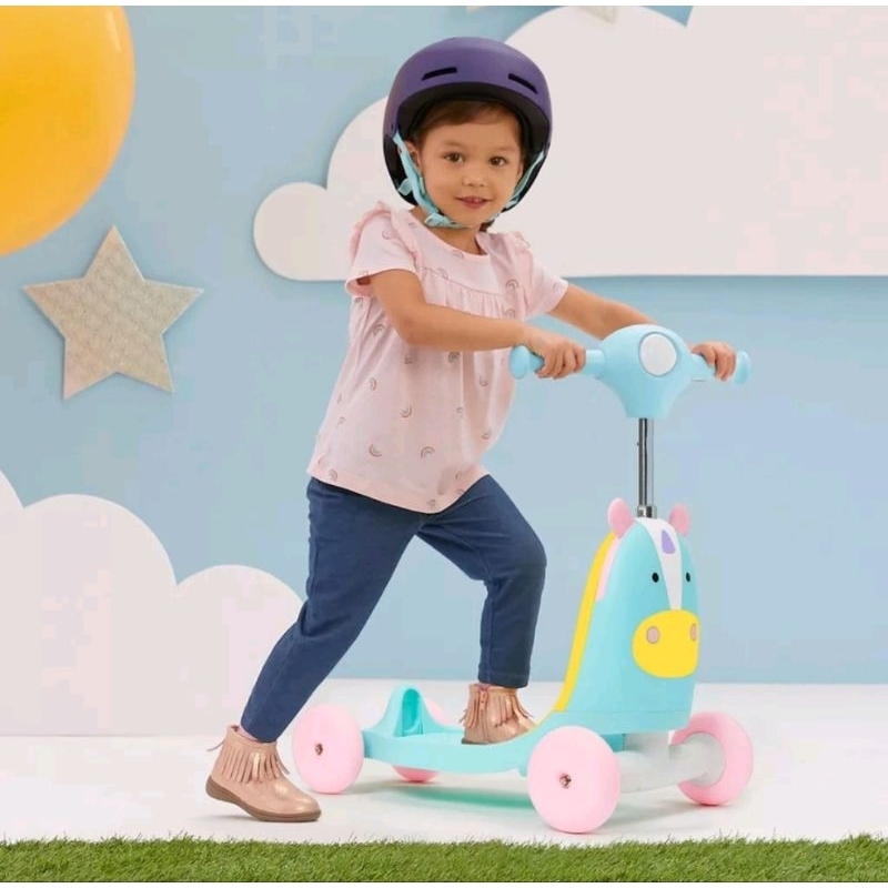 Skip Hop Kids Zoo Ride On Toy - Mainan Sepeda Balita