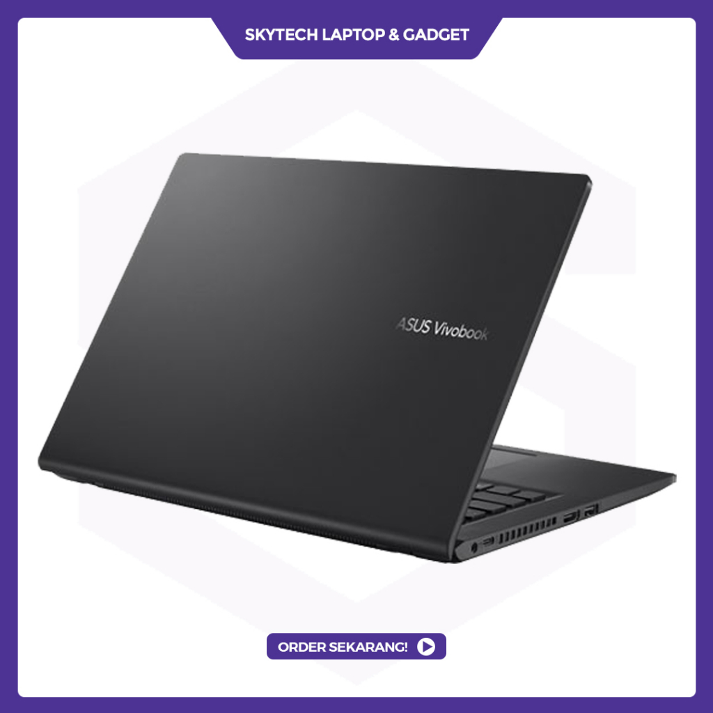 LAPTOP ASUS VIVOBOOK A1400EA VIPS351 INTEL I3 1115G4 RAM 8GB SSD 512GB WIN11 + OHS 2021 INDIE BLACK