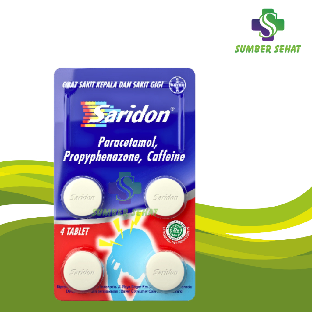 SARIDON STRIP 4 TABLET