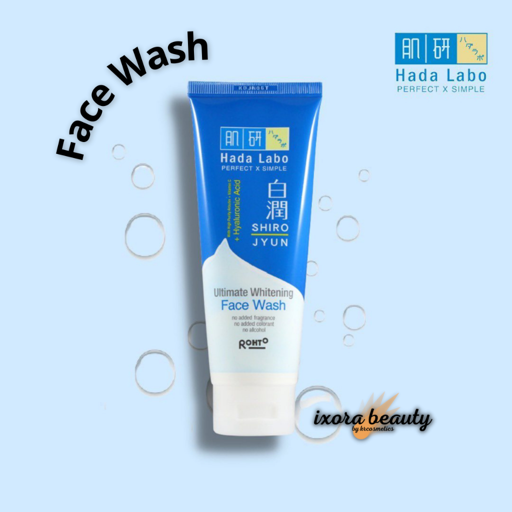 Hada Labo Shirojyun Ultimate Whitening Face Wash 100 gr