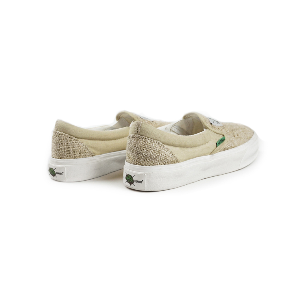 OFFICIAL NOBRANDS FOOTWEAR SEPATU SLIP ON HEMP NATURAL 36-46 SEPATU SNEAKER CASUAL SPORT