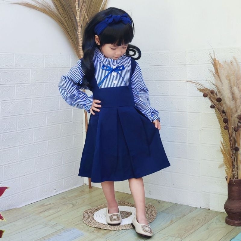 DRESS ANAK PEREMPUAN TERBARU HANNA DRESS/1-5TAHUN