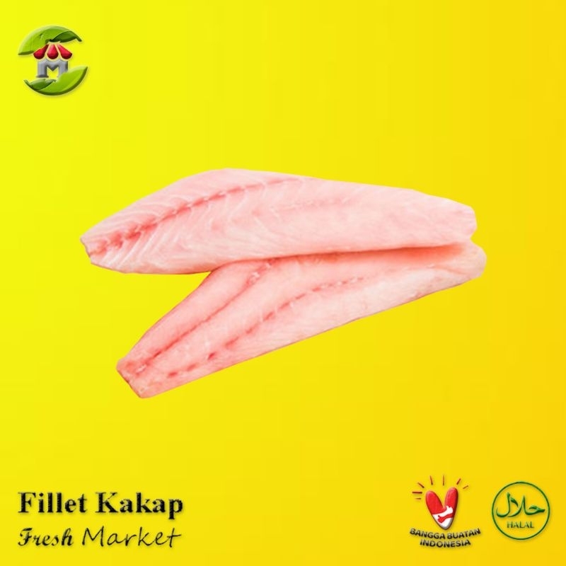 

[JAKBAR] Fillet Kakap Putih Tanpa Kulit Pack 450gr - 500gr