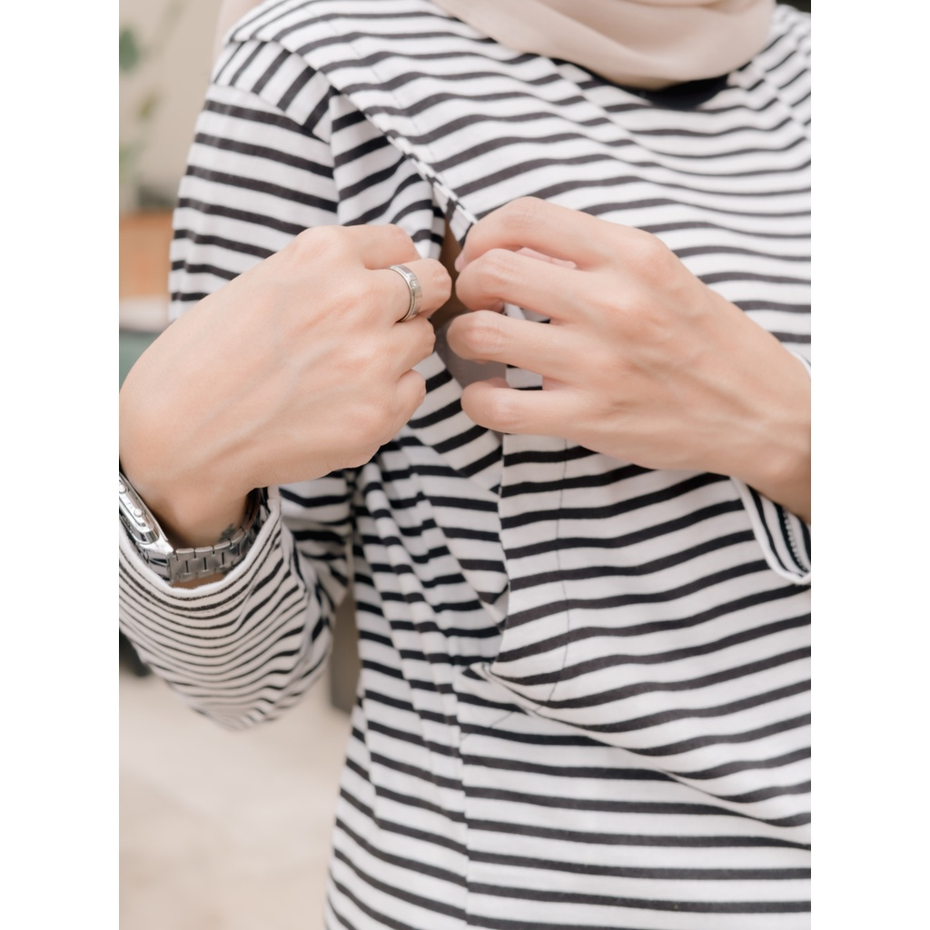 Hellomommy - Amour Stripes - Nursing Clotes