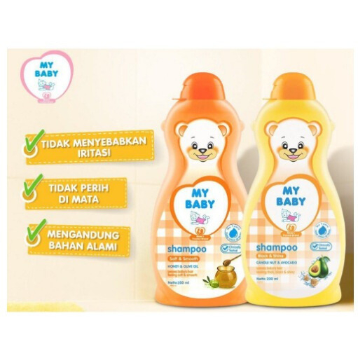 My Baby Shampoo - 200ml & 100ml#My Baby Shampoo Bayi