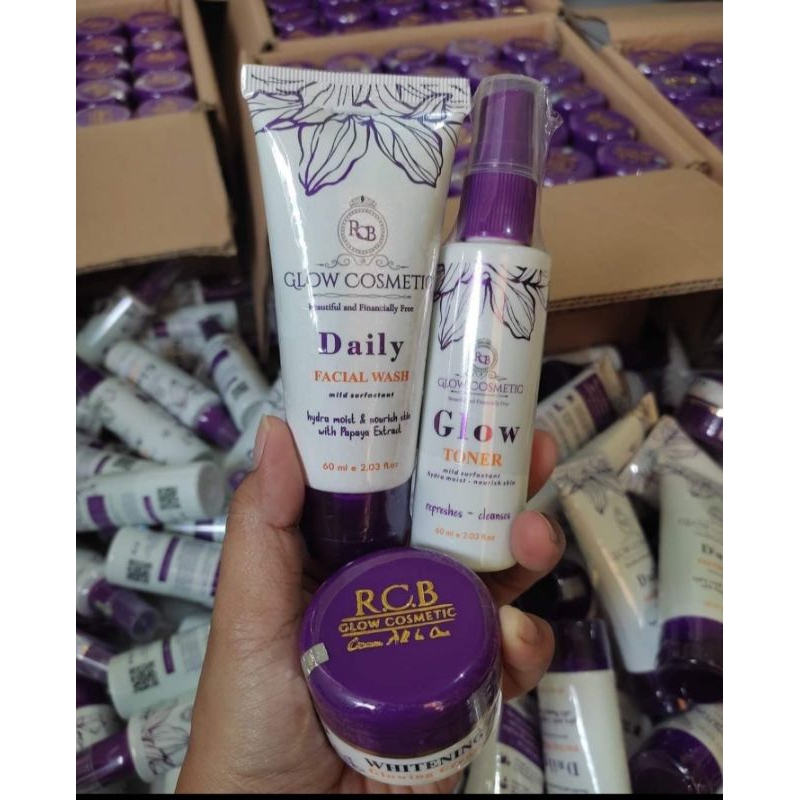RCB GLOW COSMETIC (Paket Basic)