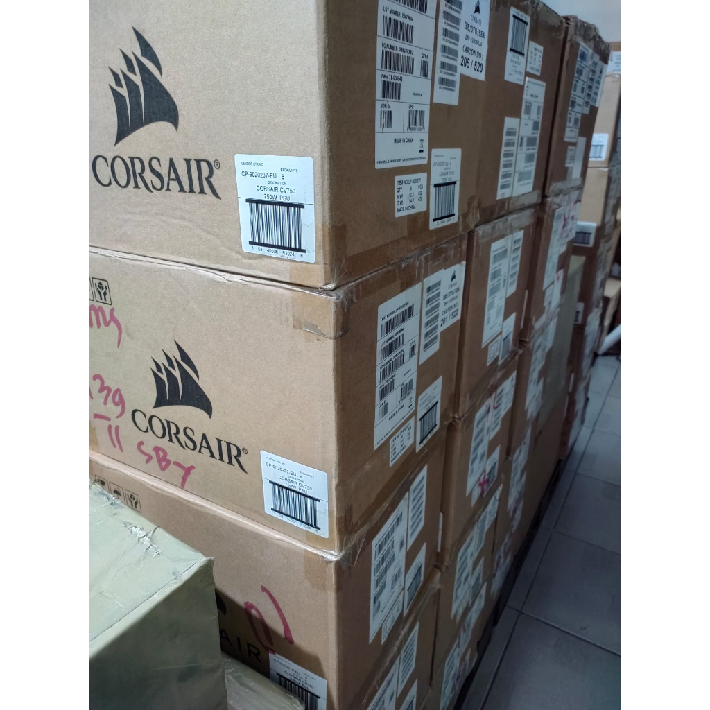 Corsair PSU CV750 80 Plus Bronze ATX Power Supply GARANSI RESMI | PSU