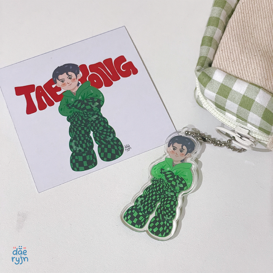 NCT Taeyong Shalala Album Keychain