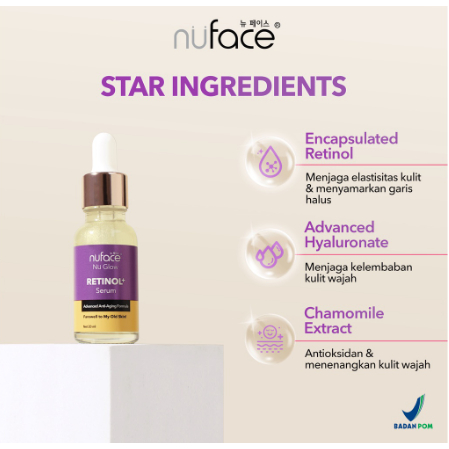 Nuface Nu Glow Retinol+ Serum