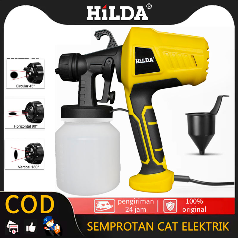 Electric Spray Gun semprotan cat listrik cat elektrik 800ML Kapasitas tinggi Alat portabel kecil HIL