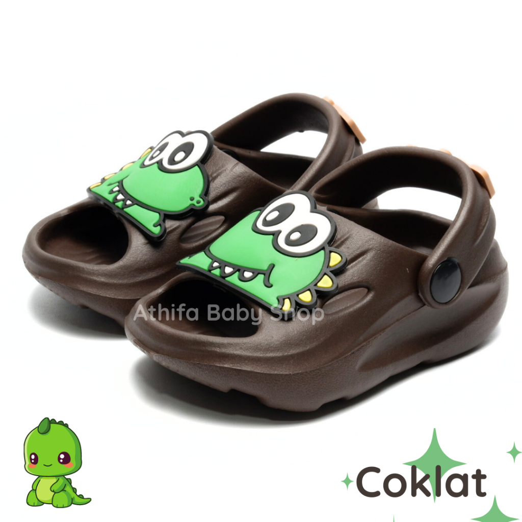 Sandal Gunung Bayi Anak Laki Lelaki Cowok Sepatu Sendal Baim Balita Kecil Umur 6 Bulan 1 2 3 4 tahun 083B