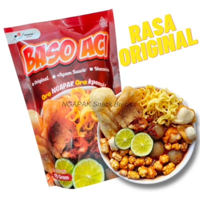 

BACI (Baso Aci) Instan NGAPAK Varian Rasa Original