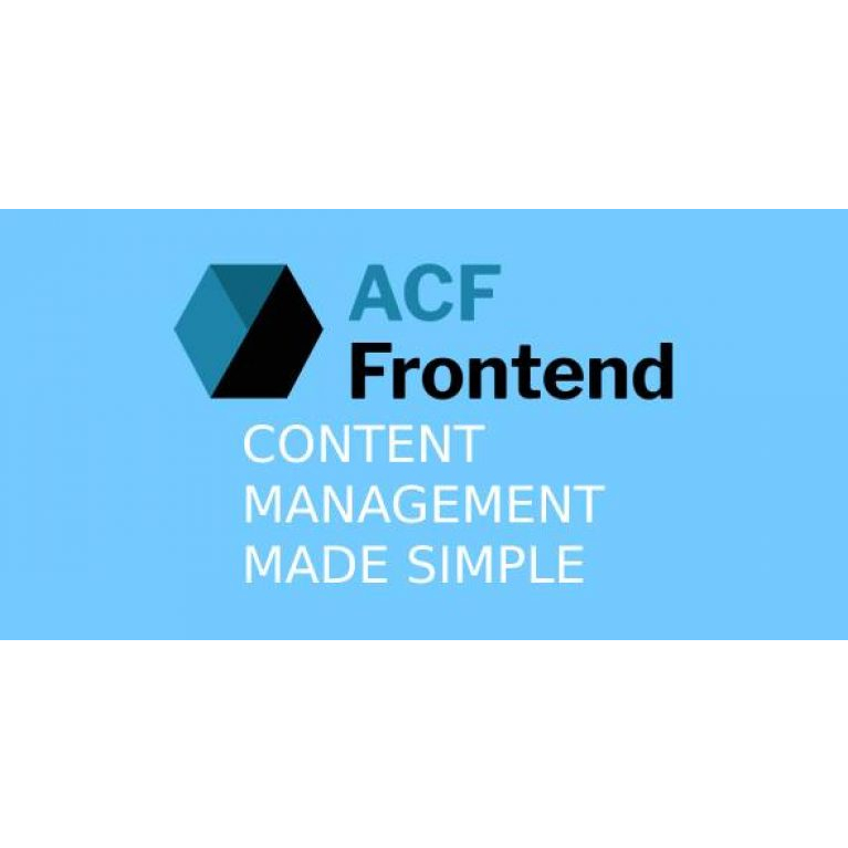 ACF Frontend Pro V3.28.2