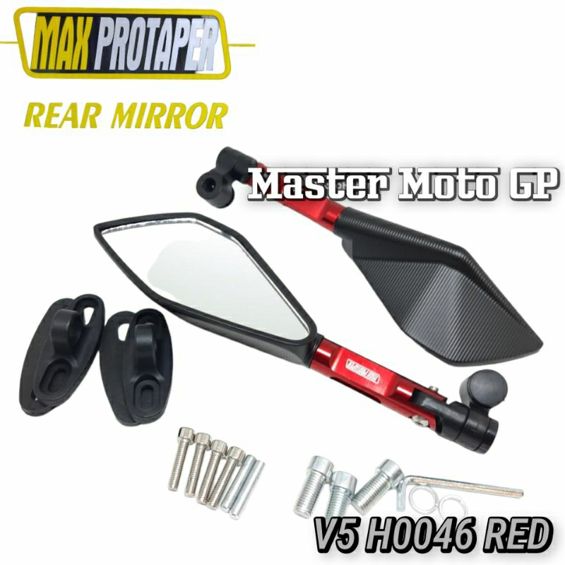 Spion tomok V5 Universal All motor H Y Spion Fairing tomok V5 maxprotaper H0046 Spion V5 cnc NMAX XMAX AEROX MIO BEAT VARIO SATRIA VIXION R25 R15 NINJA FREEGO XABRE