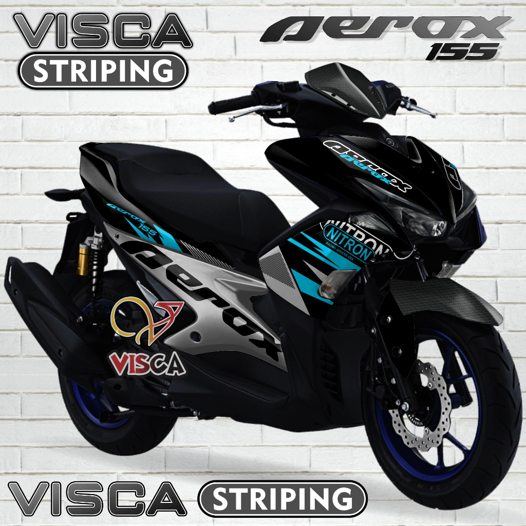 Decal Aerox 155 Old Full Body - Stiker Aerox 155 Old Keren - Striping Aerox 155 Old Variasi - Decal 