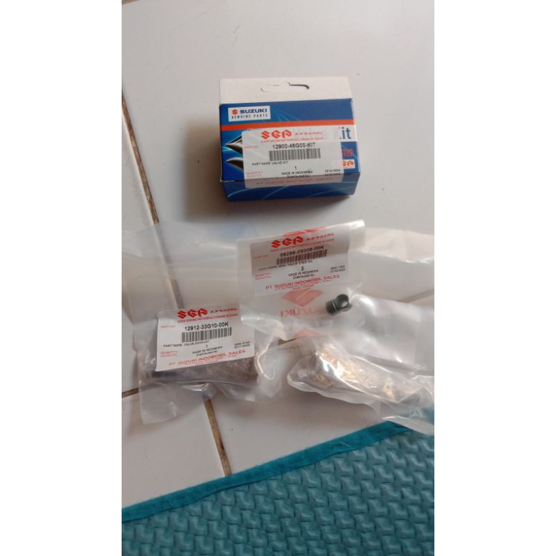 klep set in ex sil klep Suzuki Skywave spin SkyDrive Hayate original