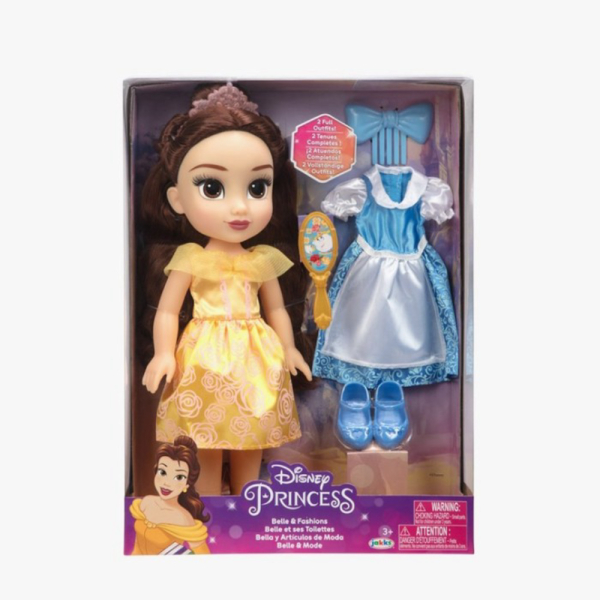 

Unik Boneka Disney Belle Anna Fashion Full Outfit Jakks Doll - Belle Limited