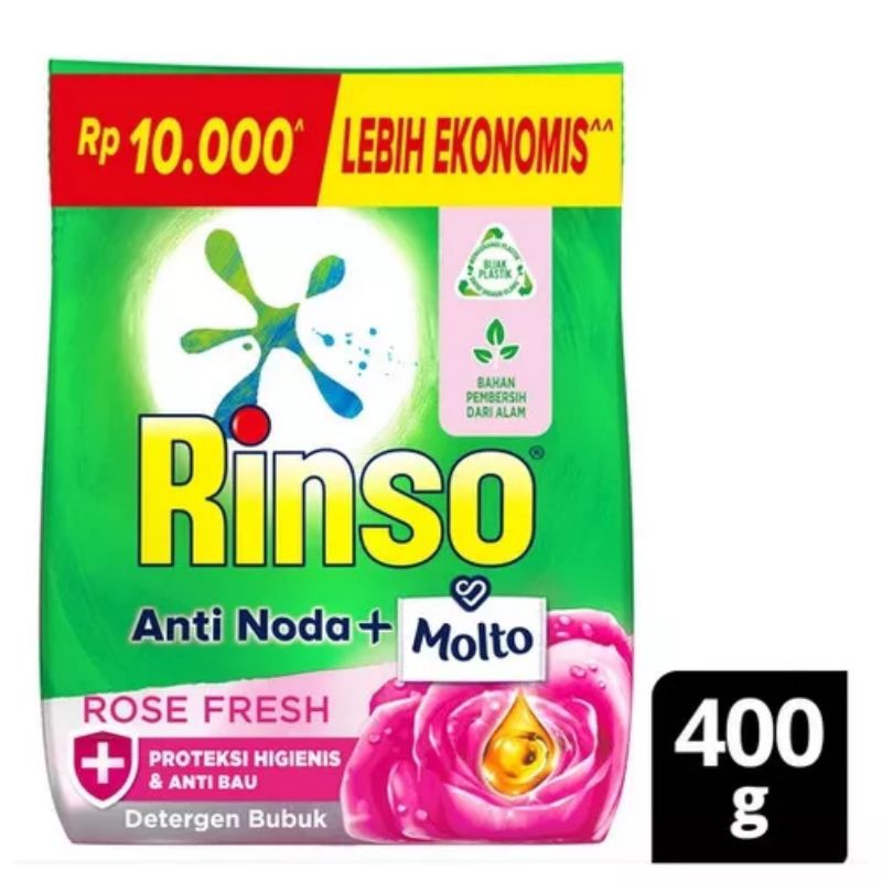 Rinso Anti Noda + Molto 400gr