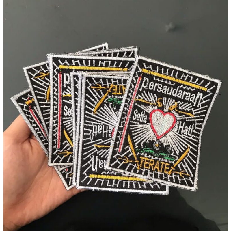 Bet PSHT bordir / Bed dada PSHT bordir