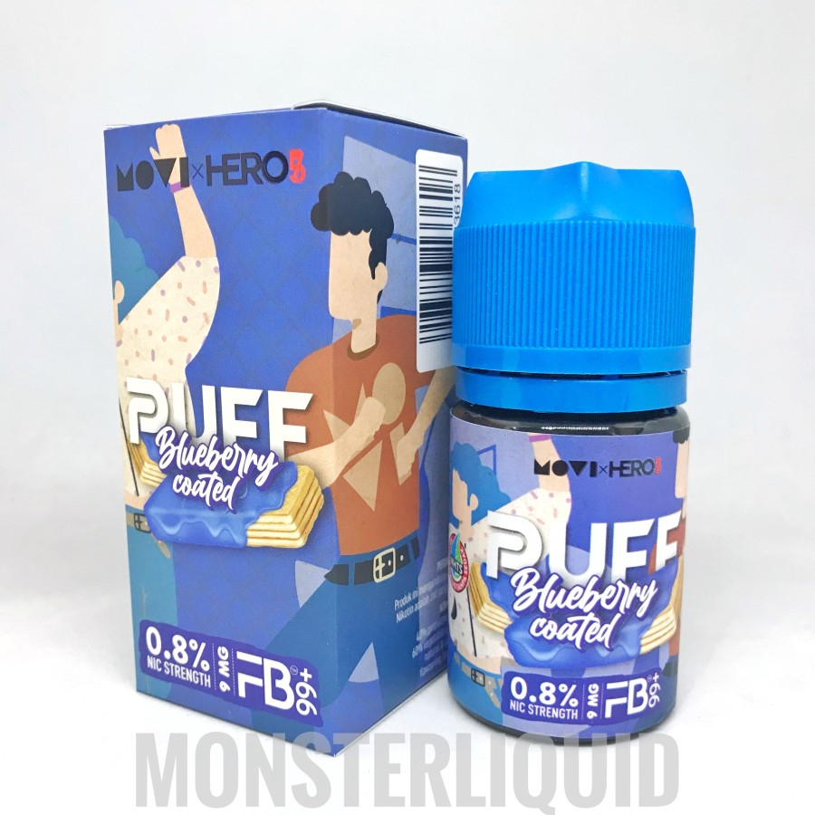 PUFF WAFER BLUEBERRY COATED BY MOVI 3MG 6MG 9MG 60ML FB