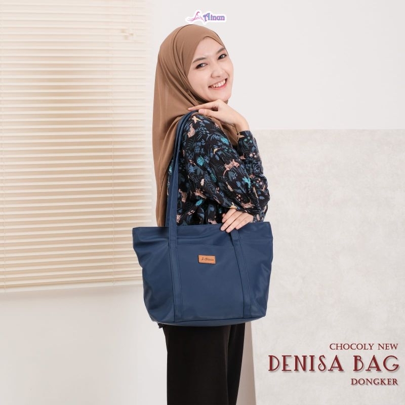 TOTEBAG DENISA BAHAN CHOCOLY ANTI AIR PREMIUM