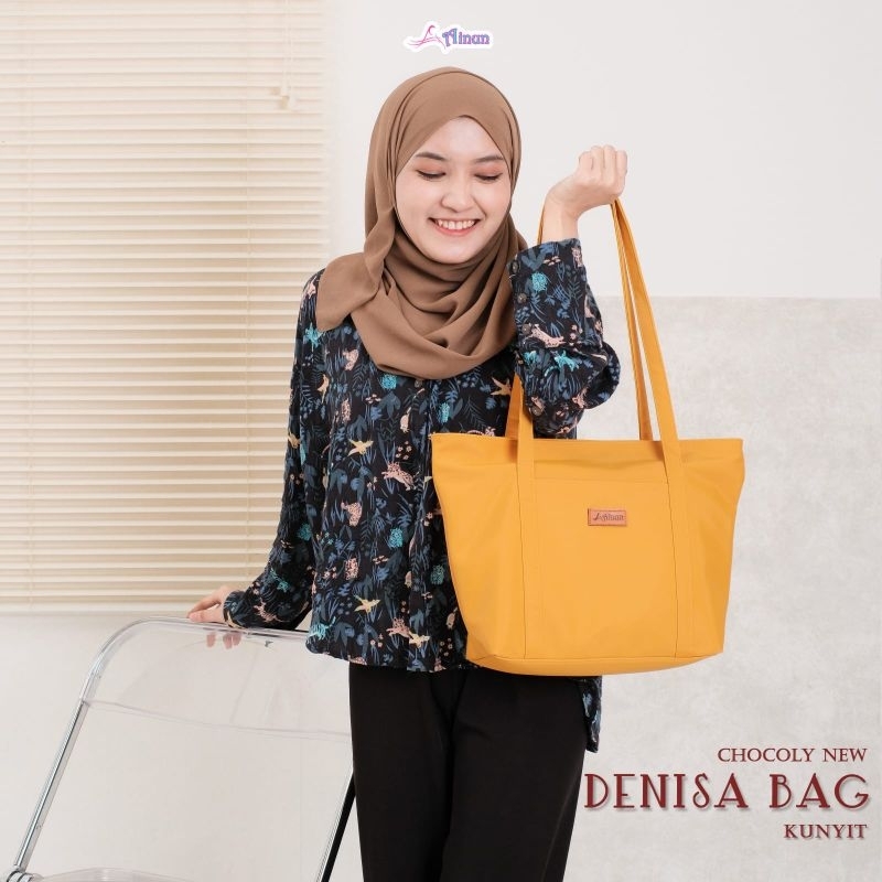 TOTEBAG DENISA BAHAN CHOCOLY ANTI AIR PREMIUM