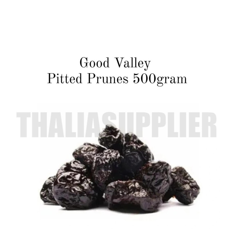 

GOOD VALLEY PRUNES KERING 500GR ECER CAMPURAN MAKANAN/ICE CREAM DLL