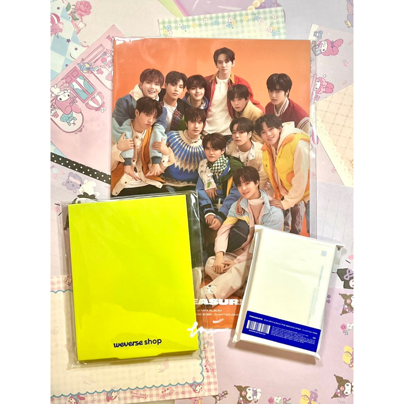 treasure tss ch2 the second step chapter 2 poster weverse shop photocard standee yg tag box only