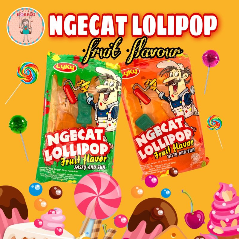 

Permen Ngecat Rasa Buah isi 1 Pc/Ngecat Lolipop