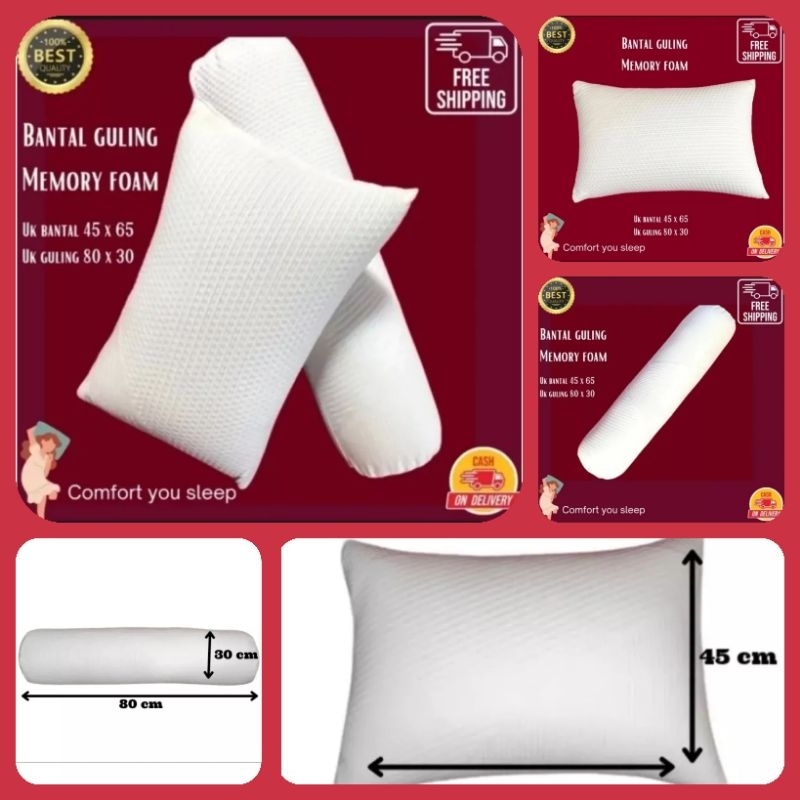 [bantal& guling] bantal hotel, bantal tidur dewasa, bantal busa memoryfoam, bantal inoac hotel premi