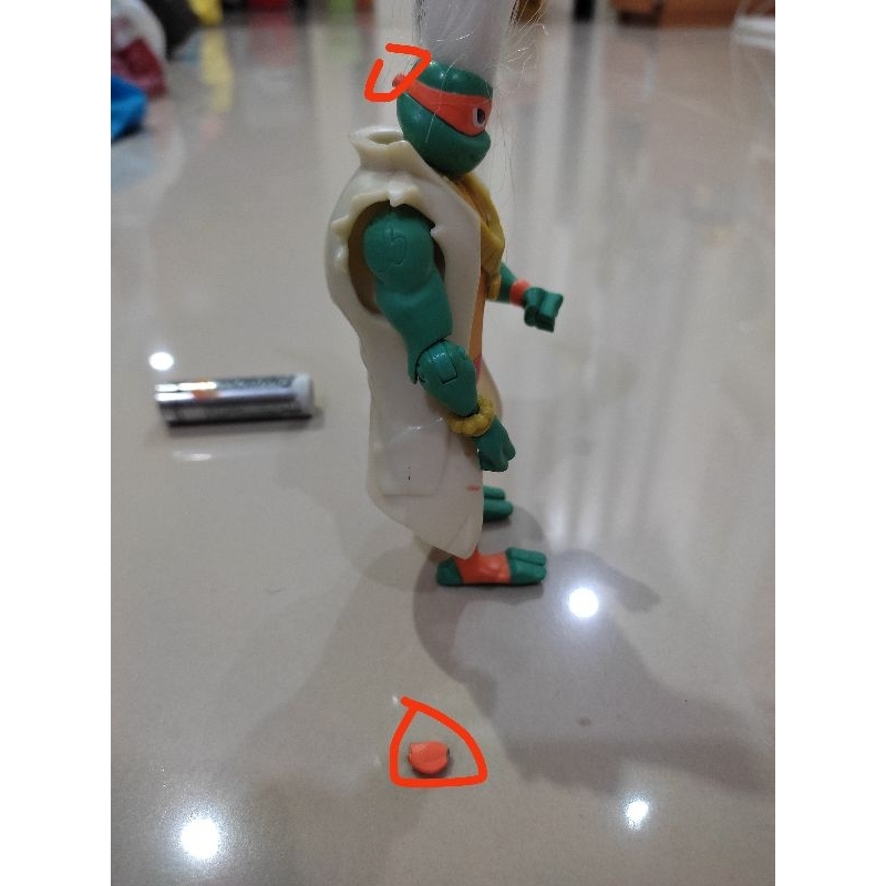 figure turtles wrestling mikey